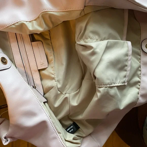 INC Ultra soft faux leather powder pink purse. - Picture 6 of 6